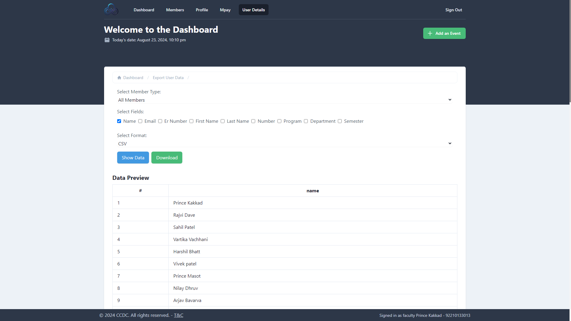Cloud Computing &amp; DevOps Club (CCDC CLUB) Image 9