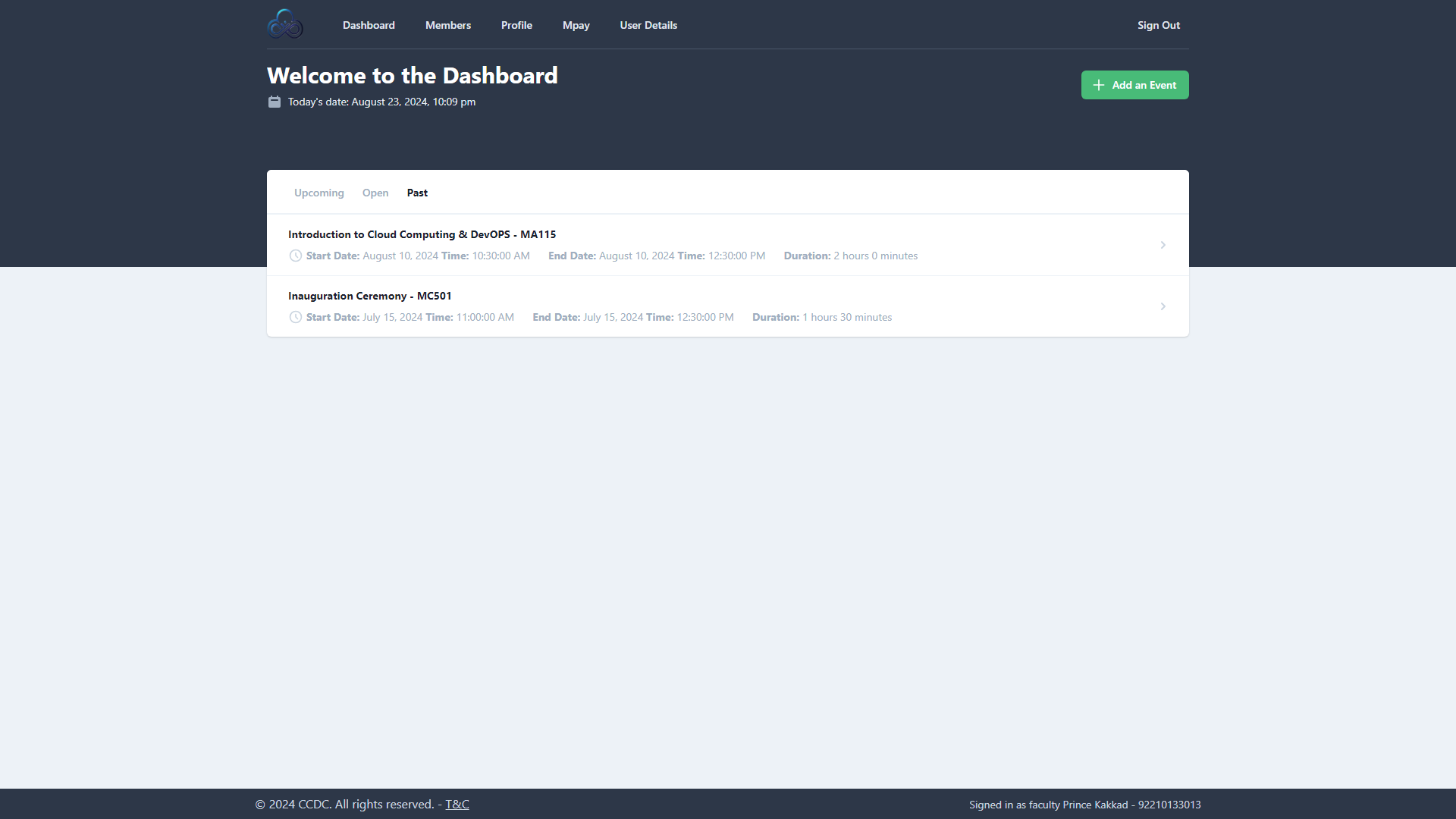 Cloud Computing &amp; DevOps Club (CCDC CLUB) Image 2