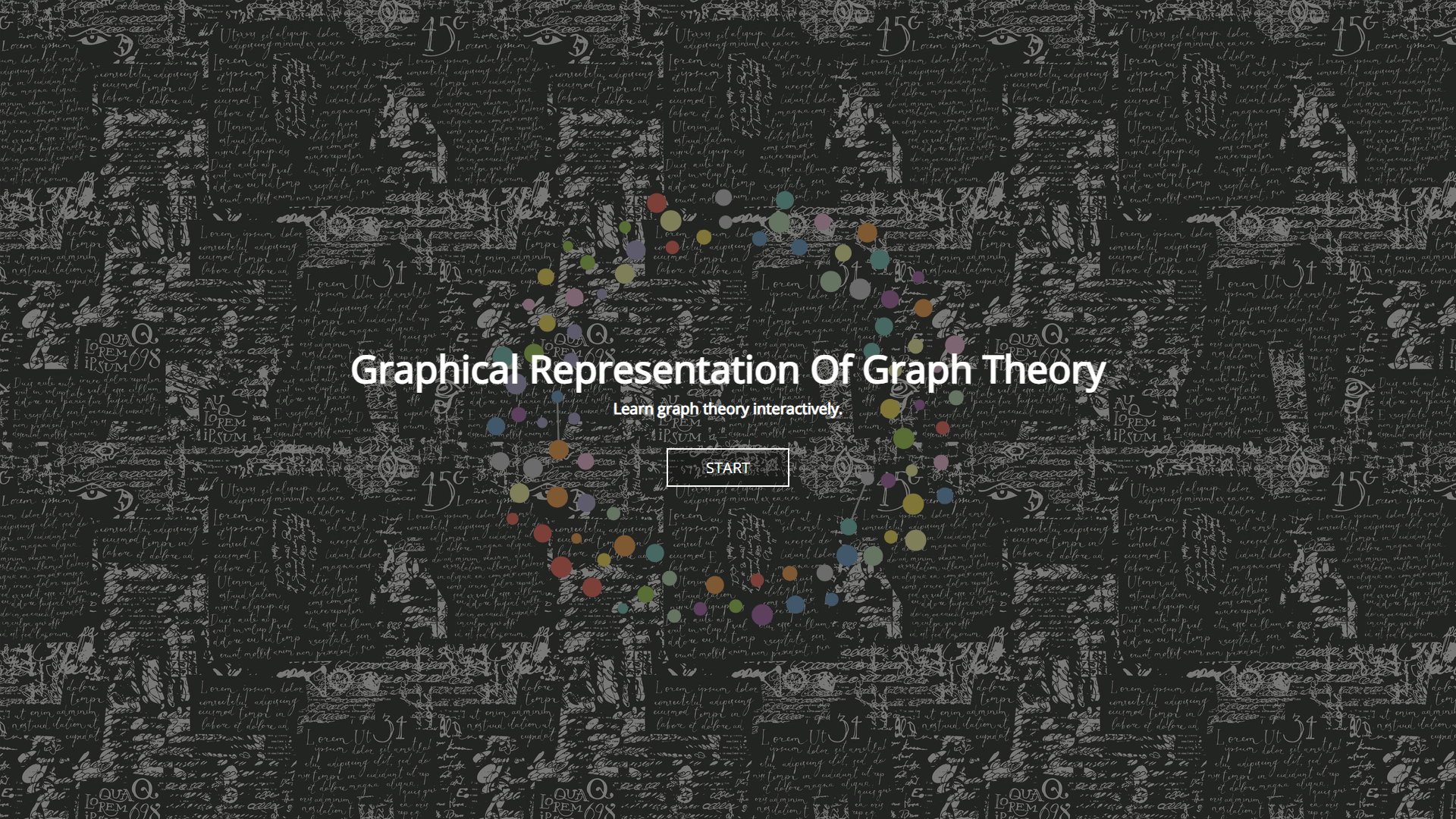 Graphical Representation of Graph Theory Image 1