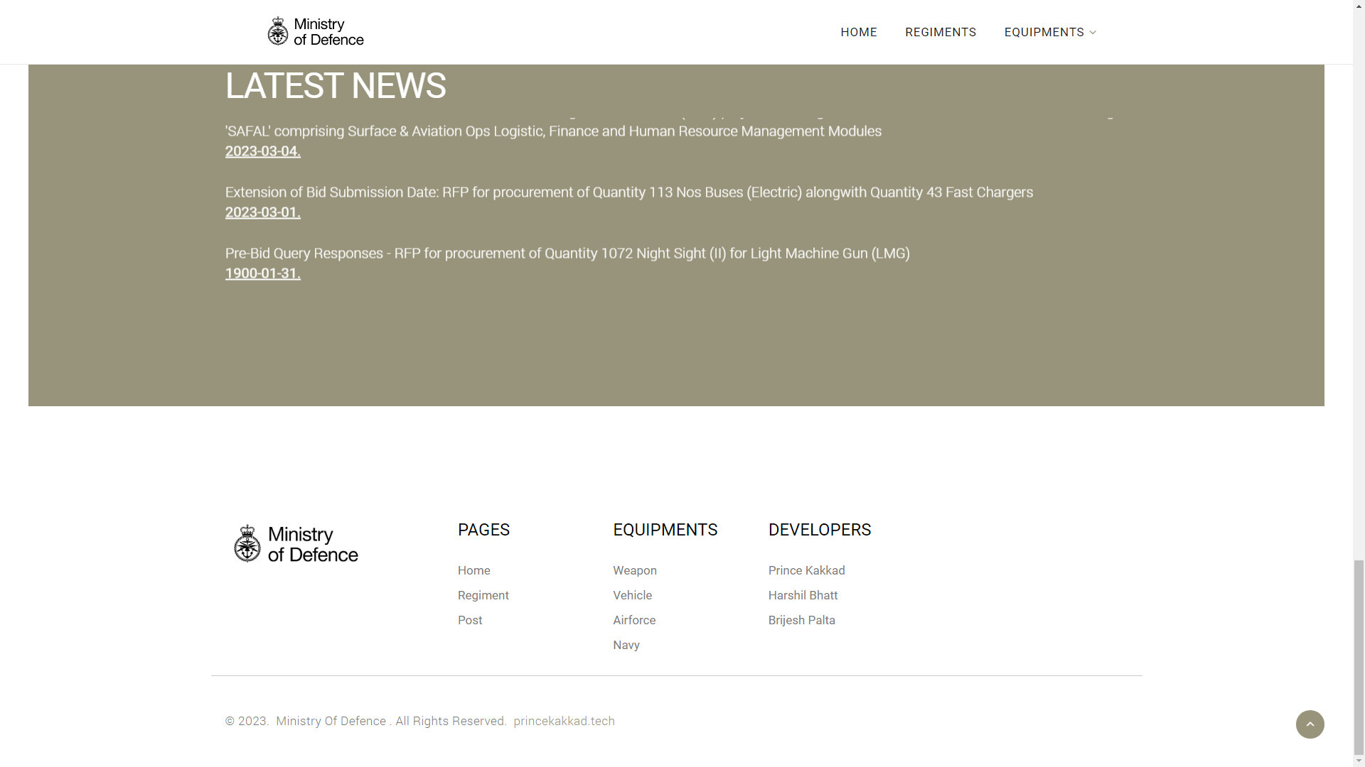 Ministry Dashboard Image 1
