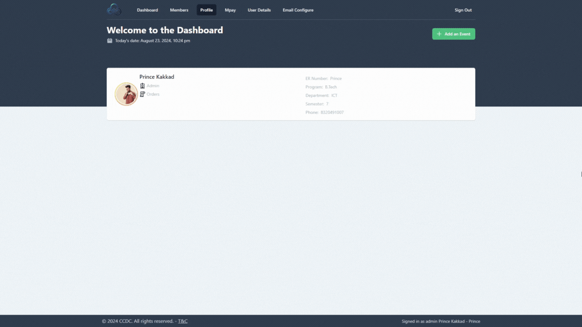 Cloud Computing &amp; DevOps Club (CCDC CLUB) Image 5